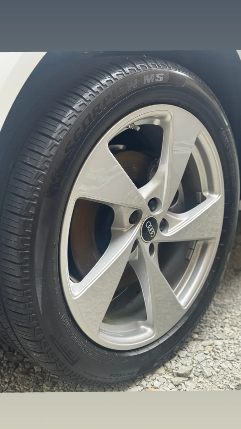 Actual PLUSH Auto Spa exterior detailing work